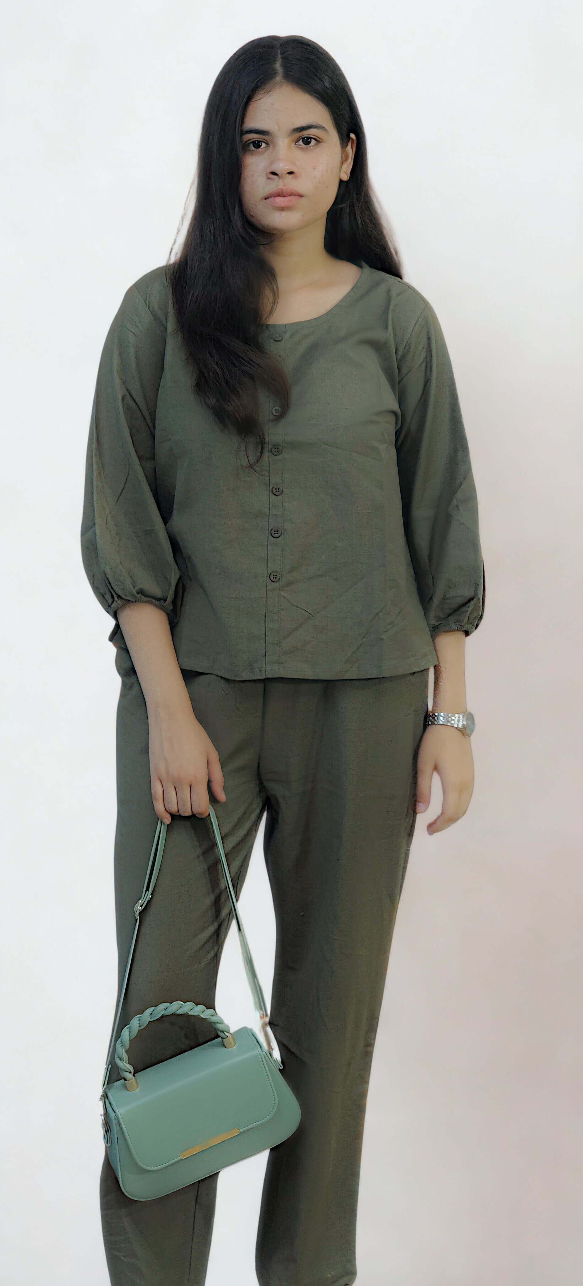 Summer Cotton Linen Set