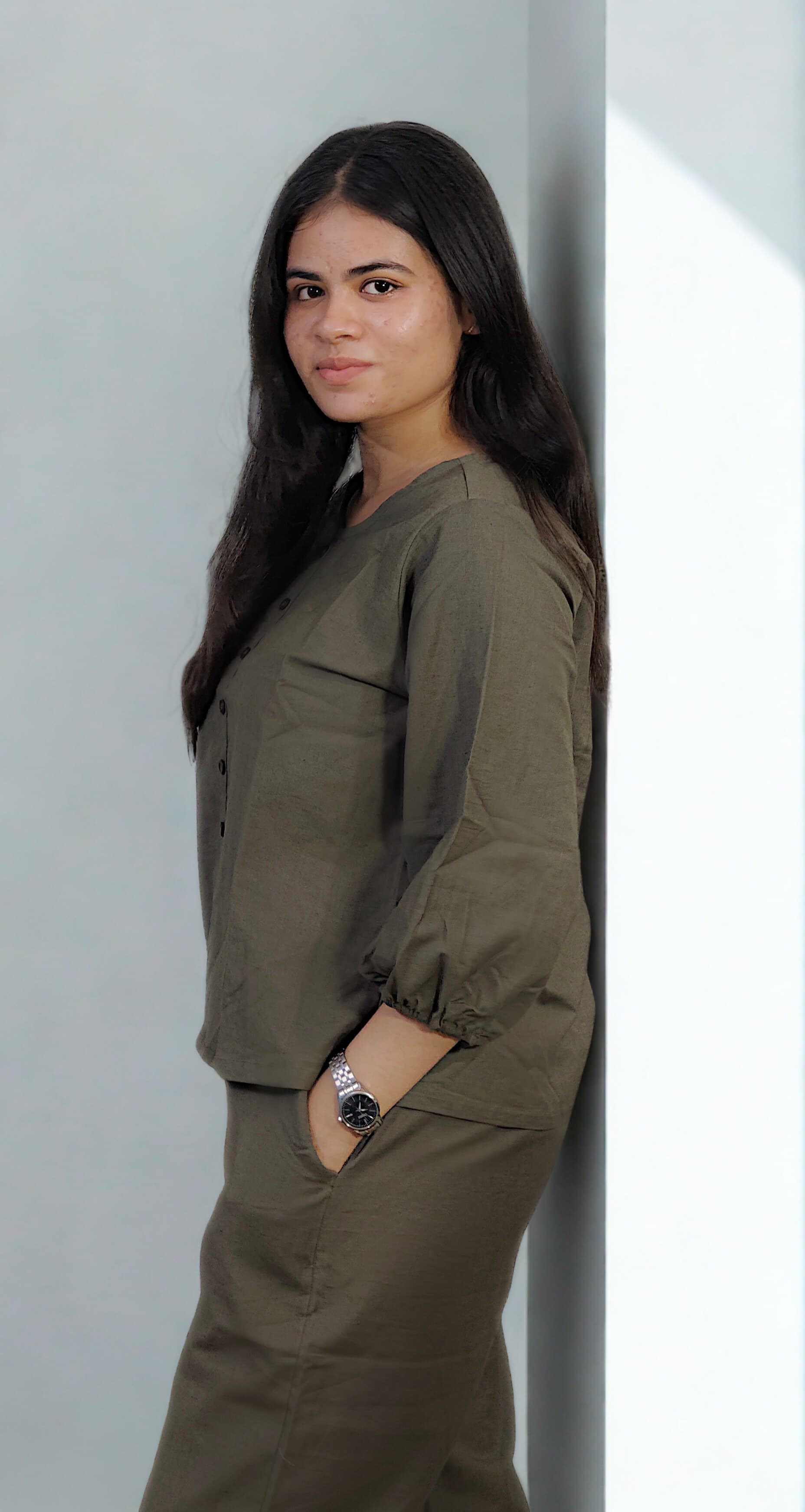 Summer Cotton Linen Set