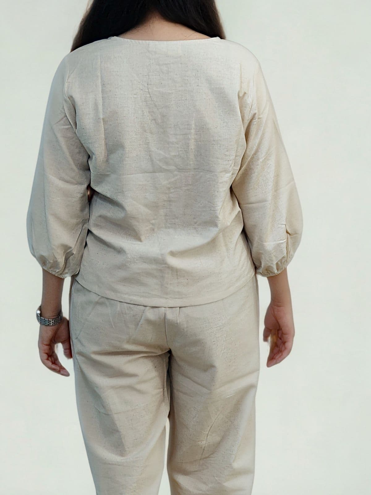 Summer Cotton Linen Set