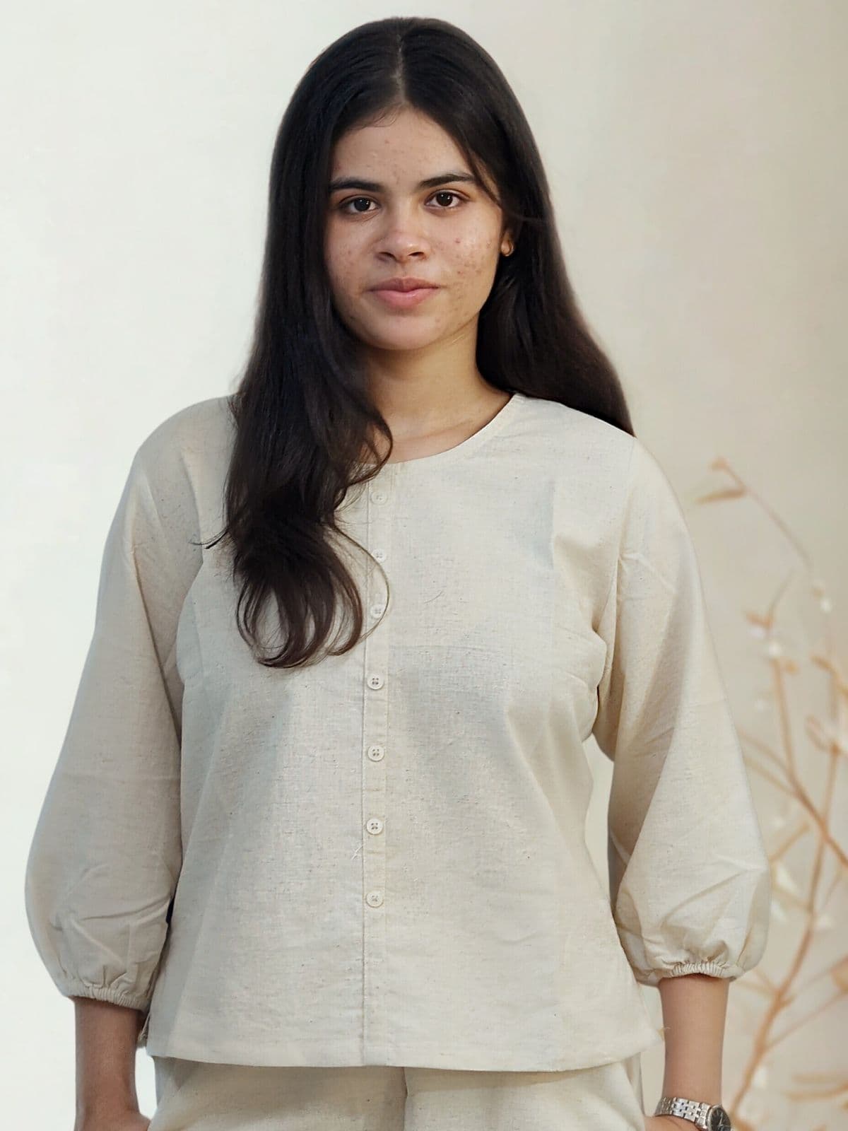 Summer Cotton Linen Set