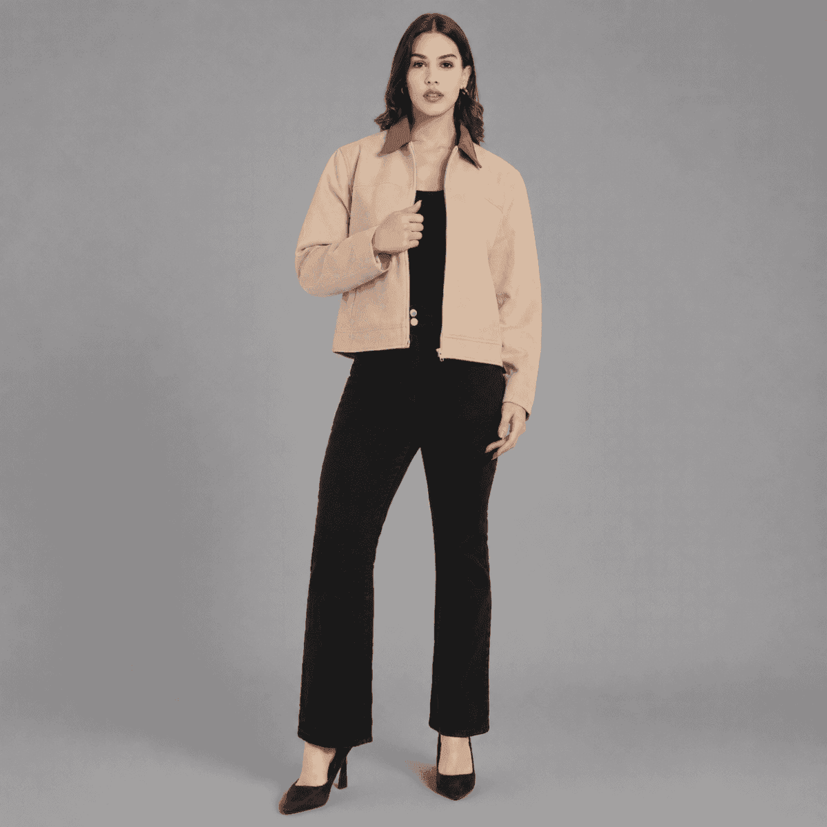 Women’s Casual Zip-Up Jacket