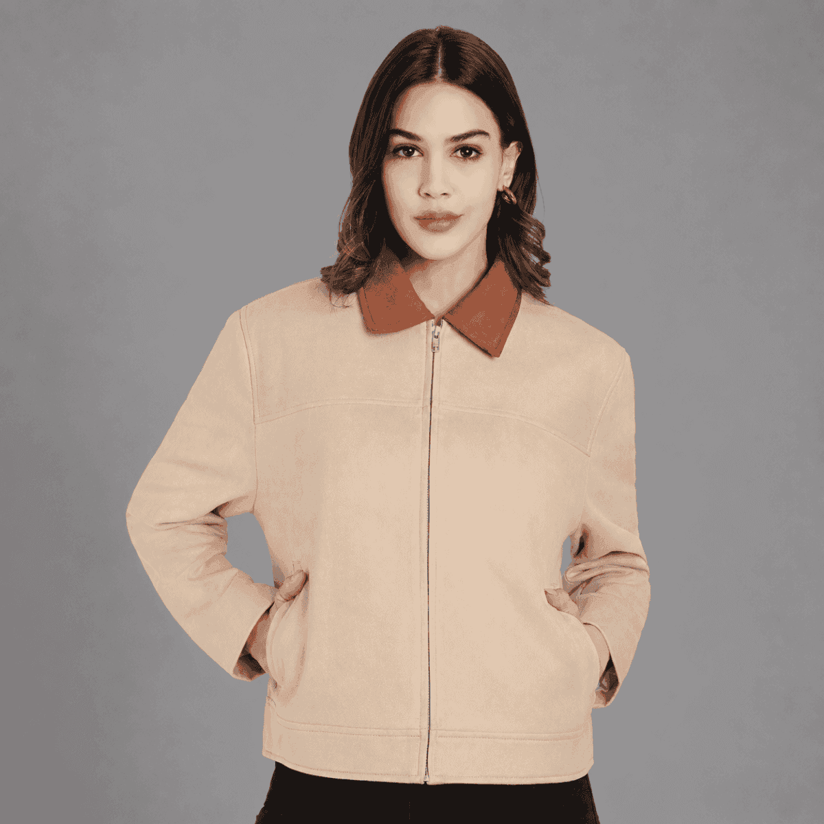 Women’s Casual Zip-Up Jacket