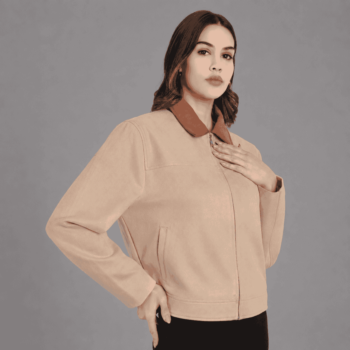 Women’s Casual Zip-Up Jacket
