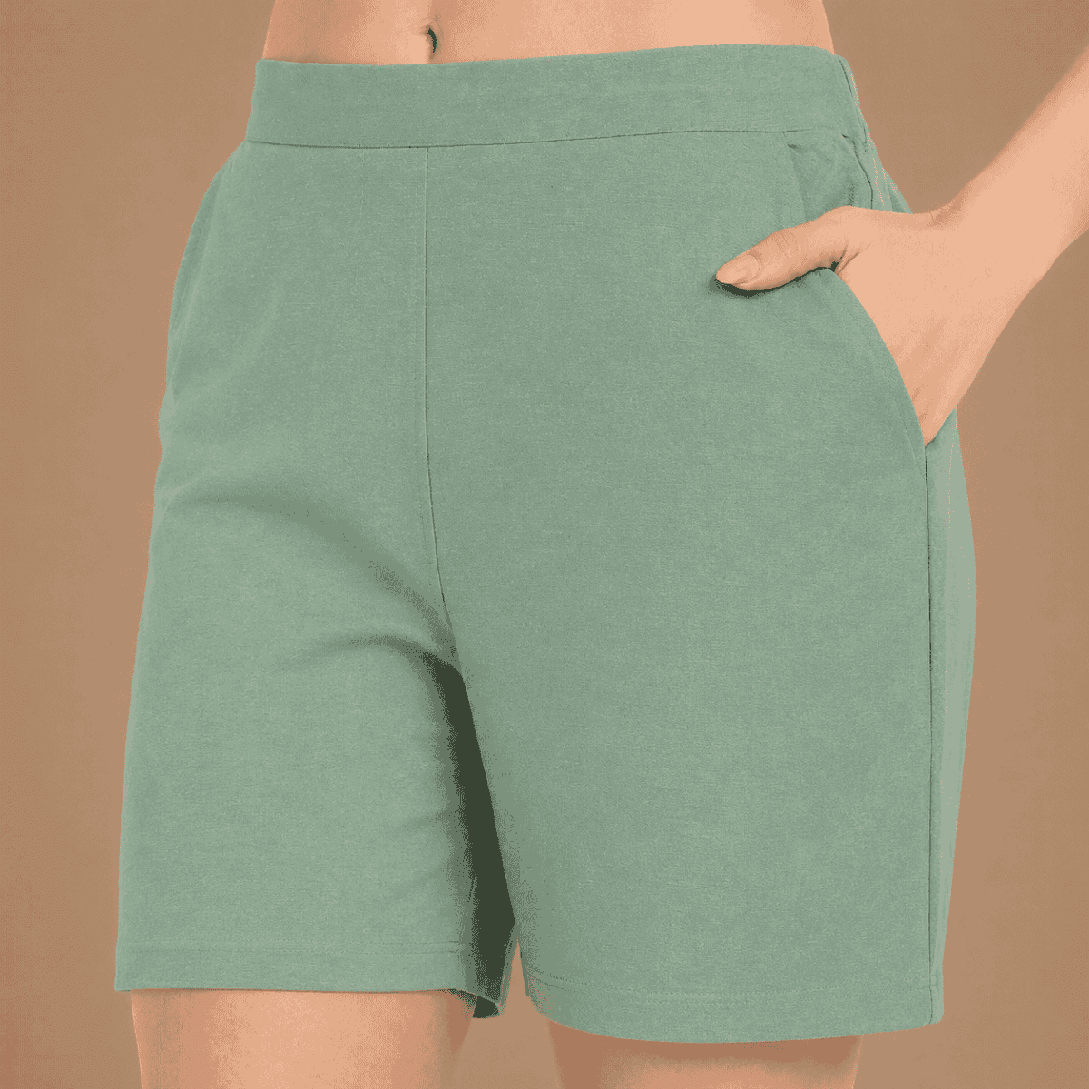Women’s Solid Cotton Half-Co-Ord Set – Summer Lounge Set