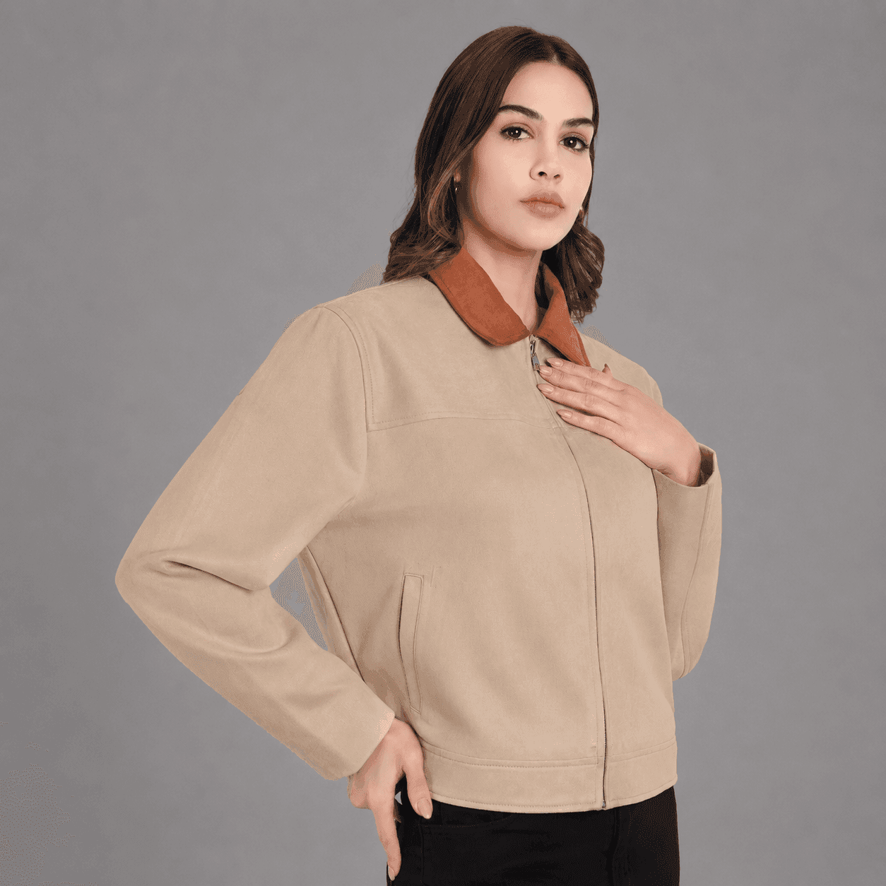 Women’s Casual Zip-Up Jacket 3