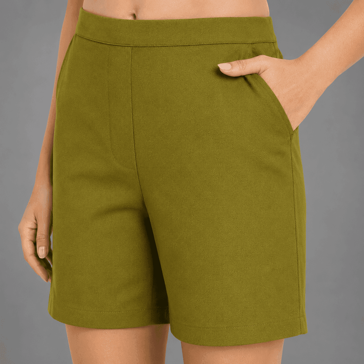 Women’s Solid Cotton Half-Co-Ord Set – Summer Lounge Set